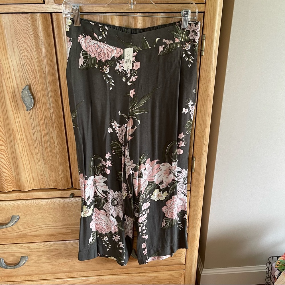 Loft wide leg pant